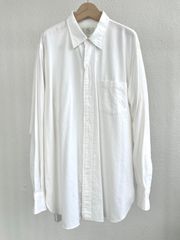 【新品】HERILL（ヘリル）Cotton Cashmere Brush Regulercollar 22-050-HL-8000-3 White / size 2