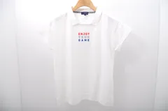 中古 レディース キャロウェイ Callaway 半袖シャツ M 白 ホワイト 襟付き