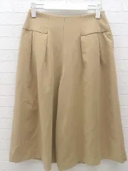 ◇ apart by lowrys アパート バイ ローリーズ ガウチョ パンツ サイズF ベージュ レディース 【中古】 【1002800924707】