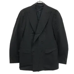 BEAMS F ビームスエフ ダブルブレストストライプセットアップスーツ 21-17-1714-264 ネイビー系 48