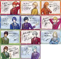【中古】キャラカード 集合 直筆メッセージ(プリント)入りビジュアルカード11枚セット 「Blu-ray/DVD うたの☆プリンスさまっ♪ SHINING STAR STAGE -LOVE in DREAM-」 封入特典