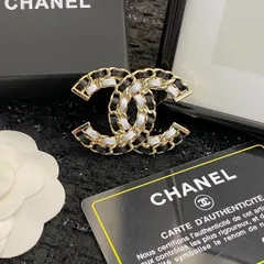 【今日特価】Chanel シャネル ヒットモデル ブローチ