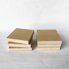 木材 MDF材 21mm厚 約100mm×約100mm 6枚セット MDFボード MDF板 板 diy 日曜大工 材料 端材