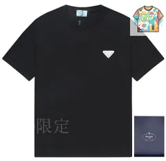 【今日WTO】Prada クラシック鉄製ワッペン T シャツ-KI81