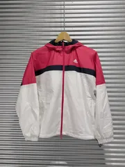 アディダス◆レディース ウインドブレーカー ジャケット スポーツウェア ホワイト