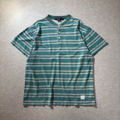 90s~ Woolrich henry neck border tee