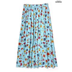最終値下げ Ballsey コートペイントフラワープリントギャザーロング