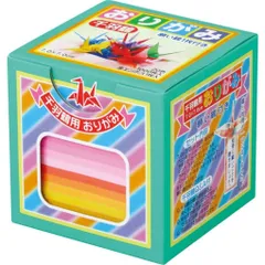 【特価セール】トーヨー 折り紙 千羽鶴用 7cm角 20色 1000枚入 002003