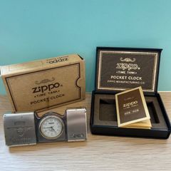 ZIPPO（ジッポー）　TIME TANKU（タイムタンク）　ポケットクロック
