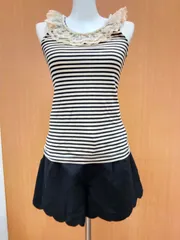コーデ売り　タンクトップ　ショートパンツのサムネイル