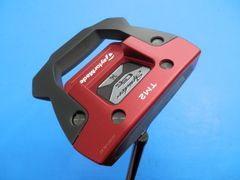 パター 即決 Ｐ８８ 中古良品 テーラーメイド スパイダー ＧＴｘ レッド トラス ＴＭ２　オリジナルスチール ３４インチ[2970]即発送
