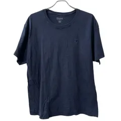 Champion 半袖 ロゴ Tシャツ XL ネイビー チャンピオン 古着卸 アメリカ仕入 a707-5754