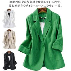 新品未使用品✨️インターメッツォ　リネン　サマージャケット　白　超特大　XXL F9odGZkFsnA8F9pyixMc3c.jpg@jpg