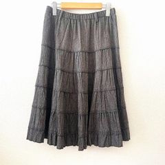 HYSTERICS ヒステリックス スカル柄 ティアード フレアスカート - メルカリ