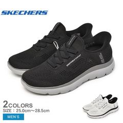 スケッチャーズ スニーカー 232939 メンズ サミッツ パーフォ SKECHERS カラー:01.ホワイト×ブラック 品番：1664-0174