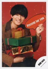 【中古】生写真(ジャニーズ) HiHi Jets/作間龍斗/膝上・座り/Greeting Photo ～Christmas 2021～/公式生写真