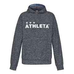 アスレタ(ATHLETA) ジュニア カラー杢スウェットパーカー 03360J 140cm チャコール