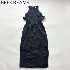 EFFE BEAMS エッフェビームス リネン linen マキシ フリル スリット ワンピース ドレスのサムネイル
