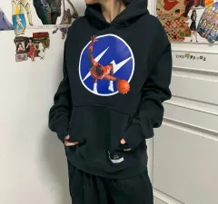 Nike(ナイキ） ジョーダン FRAGMENT DESIGN(フラグメント デザイン) プリント フード付きTシャツ