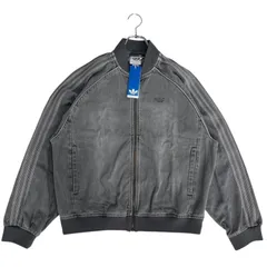 4809 未使用 adidas originals アディダスオリジナルス アディカラー ルーズ SST デニム ブラック ウォッシュ ジャケット JW5915 L