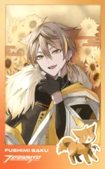 【中古】キャラカード 伏見ガク(花) 「バーチャルYouTuber にじさんじ TOGABITO 7th Anniv. ランダムコレクションカード」