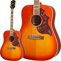 Epiphone Inspired by Gibson Hummingbird (Aged Cherry Sunburst Gloss) [Fishman プリアンプ搭載エレアコ仕様]