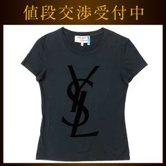 レア品 イヴ サンローラン YSL Tシャツ ベロア生地 - メルカリ