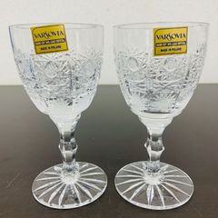VARSOVIA ペア ワイングラス MADE IN POLAND