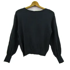 ロペ ニット トップス 長袖 ボートネック セーター レディース 38サイズ グレー ROPE' 【中古】