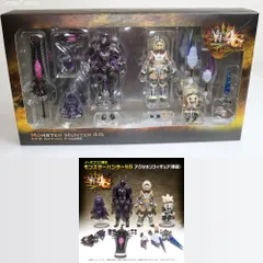 イーカプコン限定 カプコンフィギュアビルダー フル可動CFBアクションモデル 4体セット モンスターハンター4G 完成品 可動フィギュア カプコン