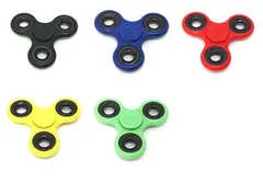 【色指定不可】ハンドスピナー 《三角丸型》 カラーランダム 指スピナー Hand spinner 集中力 不安 ADHD ストレス解消[定形外郵便、送料無料]mer003