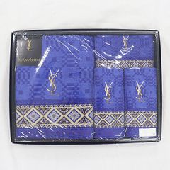 イブサンローラン タオルセット 綿100% イヴサンローラン YSL 2枚