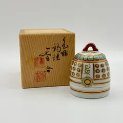 茶器/茶道具　昭阿弥作　香合　色絵　宝珠 茶道具 高野昭阿弥作 色絵金彩 立雛香合 茶道具 - メルカリ