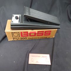 Boss fv200 ボス キーボードボリューム FV-200 電子キーボードペダル 動作品 箱付 送料無料 ☆