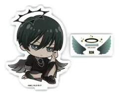 【中古】アクリルスタンド・アクリルパネル 糸師凛 「ブルーロック×Ouchi de Collaboration ＜ANGEL＆DEVIL＞ ミニキャラトレーディングアクリルスタンド -天使ver.-」