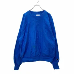 Champion 無地 スウェット トレーナー Mサイズ チャンピオン ブルー 古着卸 アメリカ仕入 t2406-4017