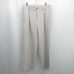 ◇ Θ MONO-MART モノマート 無地 スラックスワイドパンツ サイズM グレー系 レディース メンズ E  【1506230029174】