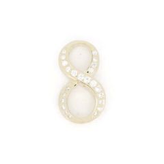 ゆきざき ノンブル No.8 ダイヤモンド ペンダントトップ 0.19ct K18YG(18金 イエローゴールド) 質屋出品