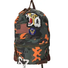 ポロラルフローレン POLO RALPH LAUREN 迷彩柄フロントワッペンバックパック メンズ 表記無 