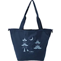 ☆ ネイビー ☆ moz モズ 刺繍トート L moz モズ バッグ 刺繍トート L トートバッグ トートバック 巾着バッグ エコバッグ サブバッグ 巾着バック レディース 大きめ A4 軽量 軽い ブランド 通勤 通学 おしゃれ シンプル 北欧