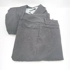 ◇ ⊇ SIDLAY 背抜き ストライプ柄 S ジャケット パンツ スーツ サイズ7YR ブラック系 レディース E  【1410100026128】