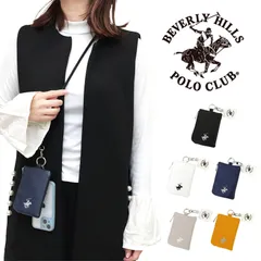 ビバリーヒルズポロクラブ BEVERLY HILLS POLO CLUB コインケース スマホショルダー スマホポーチ スマホケース ショルダーバッグ 小銭入れ カードケース肩掛け 斜め掛け bhc007