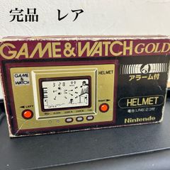 【稼働品】ゲームウォッチ　ゴールド　CN-07　ヘルメット　完品　　 AIDA244175793