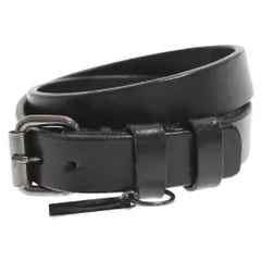 Yohji Yamamoto POUR HOMME (ヨウジヤマモト プールオム) 23SS LEATHER BRACELET レザー ブレスレット ブラック HZ‐A68‐956のサムネイル