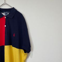 ノーティカ　ポロシャツ　90s  80s  小文字タグ