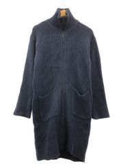 UNUSED (アンユーズド) US0996 3G ZIP UP KNIT COAT メンズ ネイビー 3