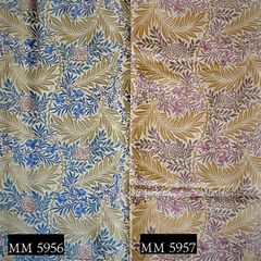 1柄単位切売 ウィリアム・モリス カーテン生地 ラークスパアLarkspur 川島織物 生地巾142cm x0.3m