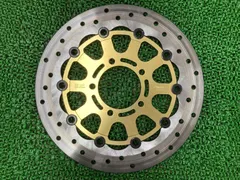 サンスター フロントブレーキ ディスクローター 2枚 KC-201 ジャンク サンスター フロントブレーキ ディスクローター 2枚 KC-201 ジャンク