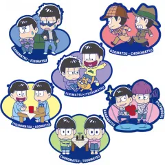 【中古】キーホルダー・マスコット(キャラクター) 全6種セット 「ラバーマスコット バディコレ おそ松さん 同じ顔でも、毎日面白いよな!編」