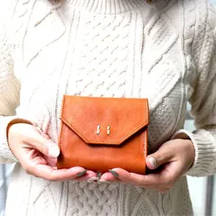 折り財布 二つ折り財布 折りたたみ財布 折り畳み財布 ミニ財布 革財布 本革 牛革 ブラウン(キャメル) さいふ サイフ 女性 レディース 男性 メンズ ユニセックス かわいい おしゃれ シンプル 使い易い コンパクト 人気 おすすめ  母の日 【QSM-10